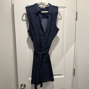 POPSUGAR Polka Dot Sleeveless Dress